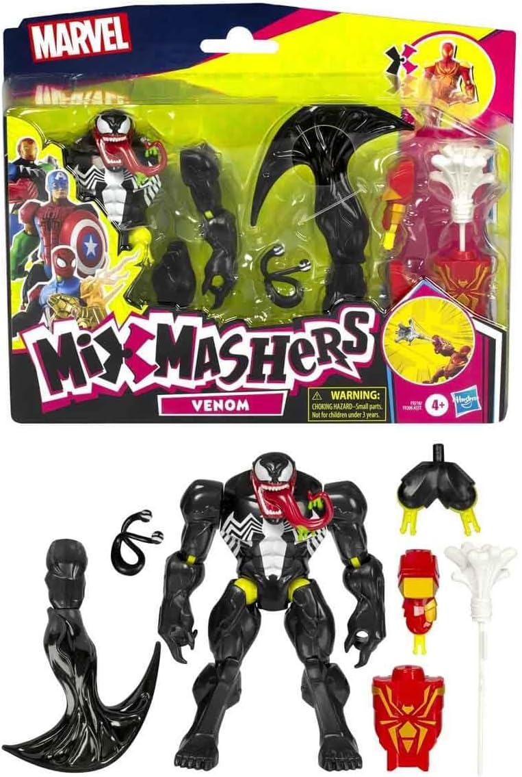 Spider-Man MixMashers Deluxe Aksiyon Figürü - Venom