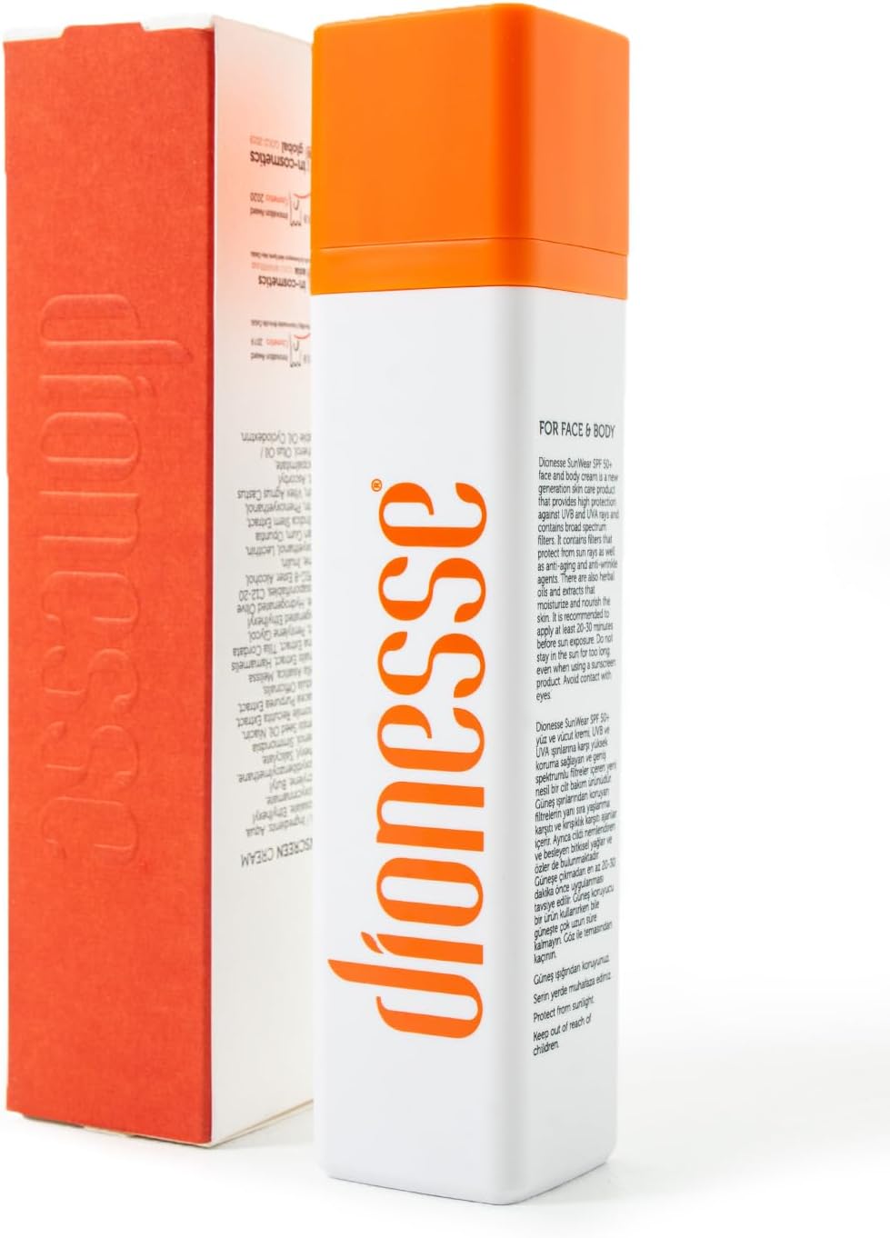 Yüksek Güneş Koruyucu ve Nemlendirici Leke Karşıtı Güneş Kremi SPF 50+ 50 ml | Yüz ve Vücut İçin, UVA & UVB Koruma, Hafif ve Hızlı Emilim