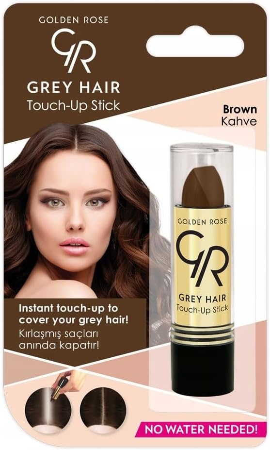 Gray Hair Touch Up Stick Saç Düzeltici Çubuk (Kahverengi, No: 05)