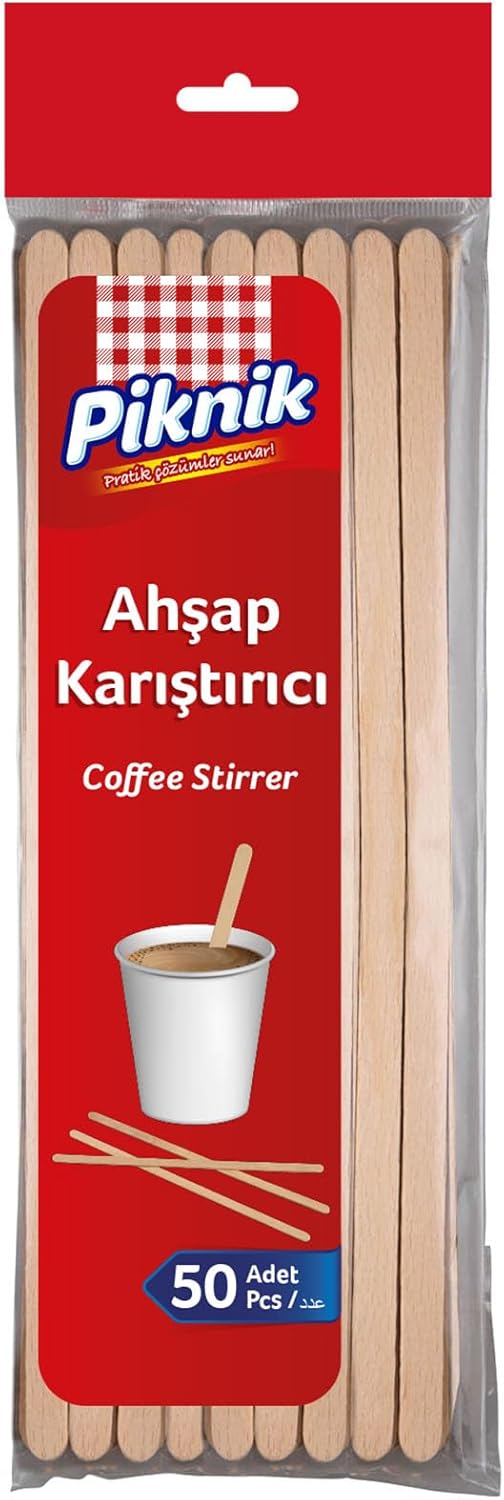 Piknik Ahşap Kariştirici 50'Li