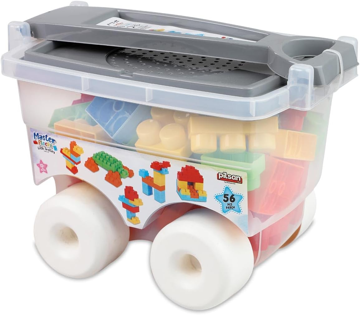 Bloklar Trolley 56 Parça
