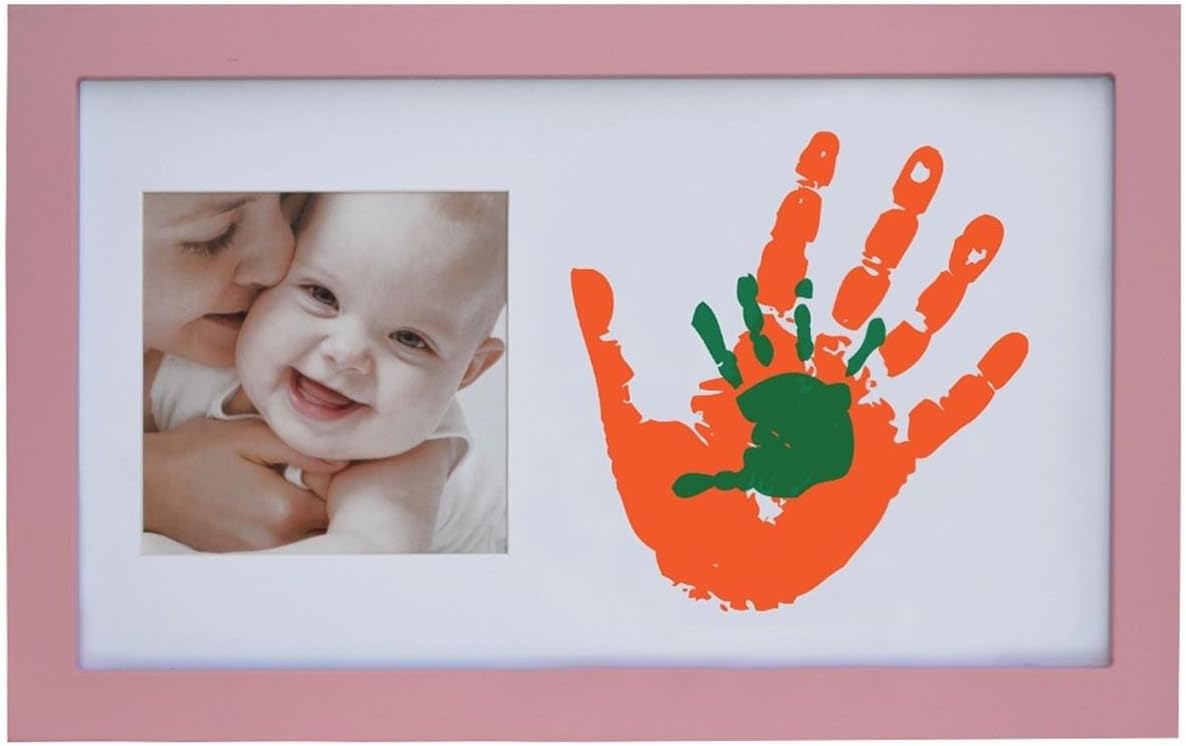 Baby Memory Prints Paint - El izi anı çerçevesi- Pembe