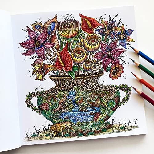 Enchanted Earth: A Colouring Journey Through Magical Landscapes