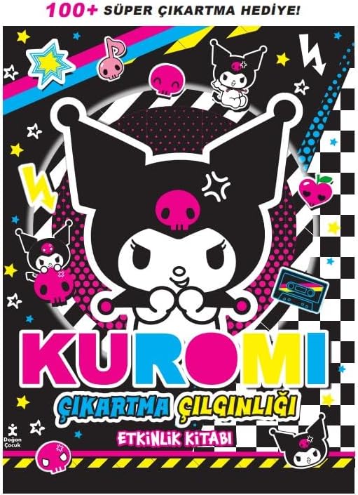 Kuromi: Çıkartma Çılgınlığı Etkinlik Kitabı