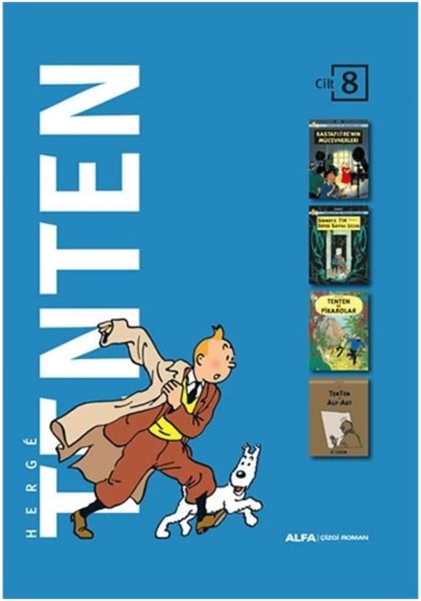 Tenten - Cilt 8 (Ciltli)