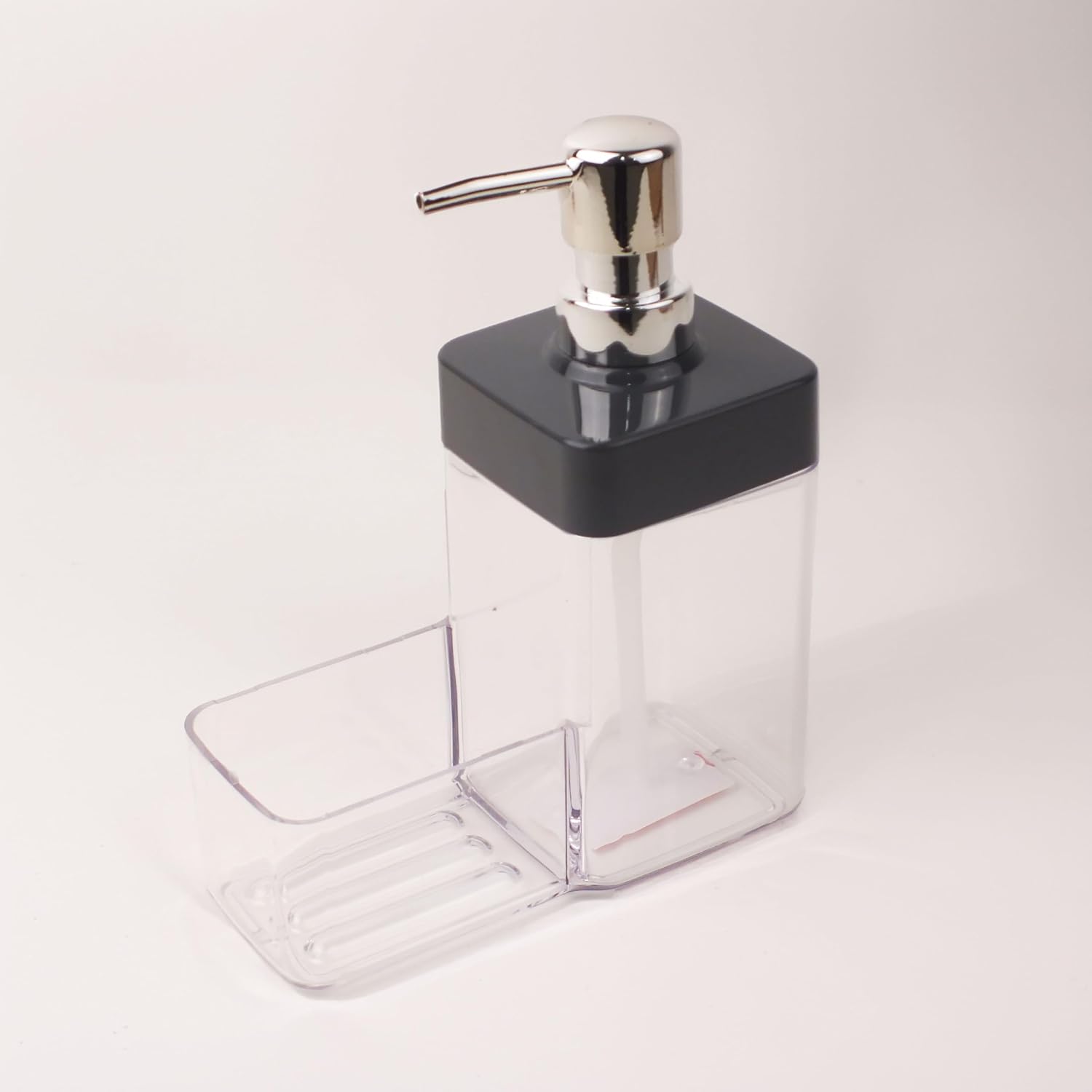 Süngerlikli Sıvı Sabunluk | Mutfak Bulaşık Deterjanlık ve Sünger Tutucu | Asorti Renk