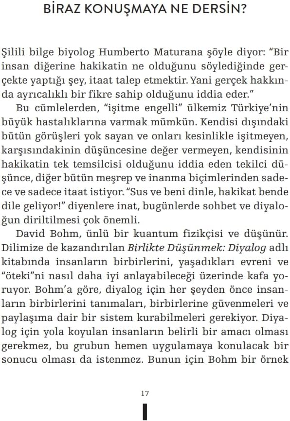 Hayat Teselli Bulmaktır (Siyah - Beyaz)