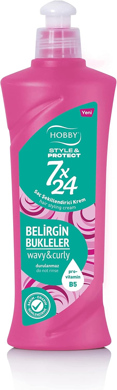 Vatika Hobby 7x24 Belirgin Bukleler Saç Şekillendirici Krem, 250ml