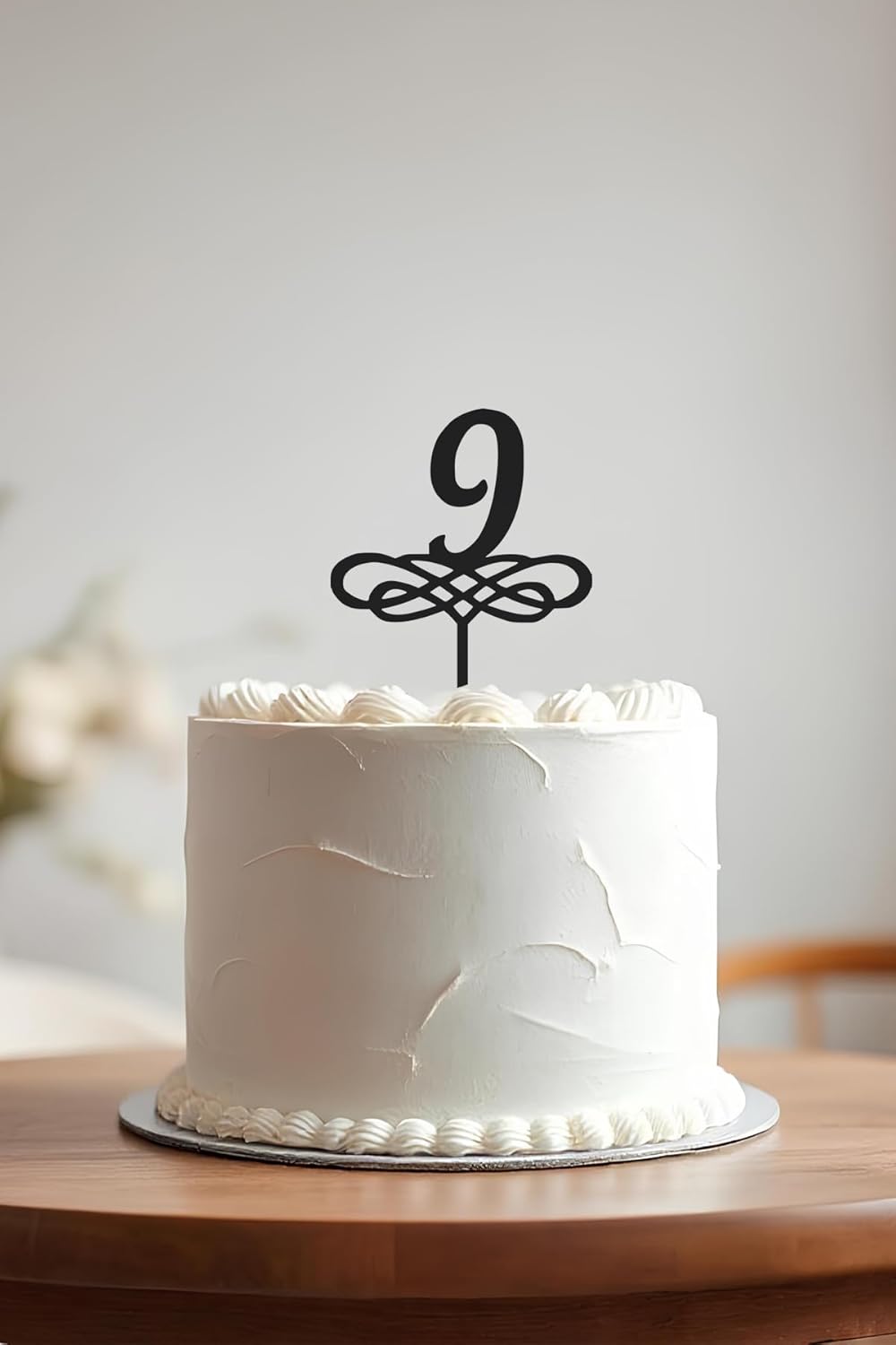 9. Yaş Doğum Günü Pastası Süsleme, Pasta Süsü, Yeniden Kullanılabilir, OCT29