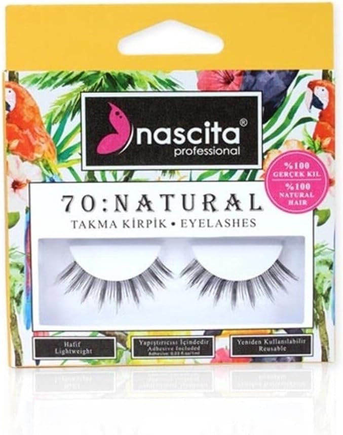 Nascita Doğal Takma Kirpik (%100 Gerçek Kıl)