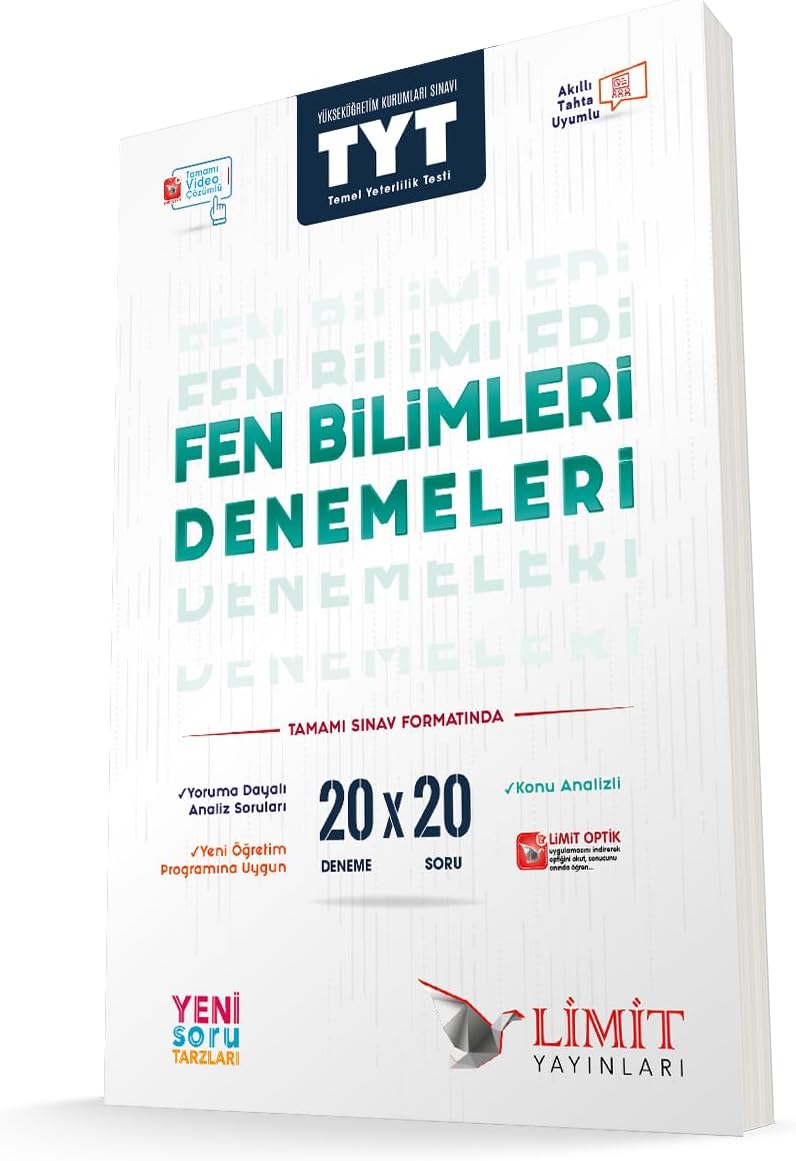 2021 TYT Fen Bilimleri 20x20 Denemeleri