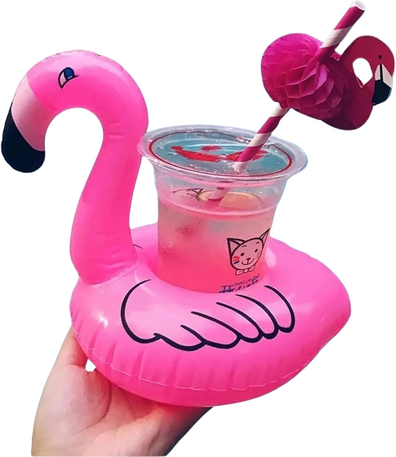 Şişme Bardak ve İçecek Tutucu Setleri – Havuz Partisi Temalı Modeller