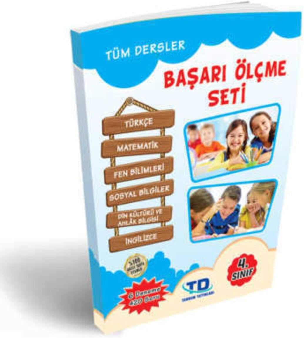 4. Sınıf Tüm Dersler Başarı Ölçme Seti (Kapak Değişebilir)