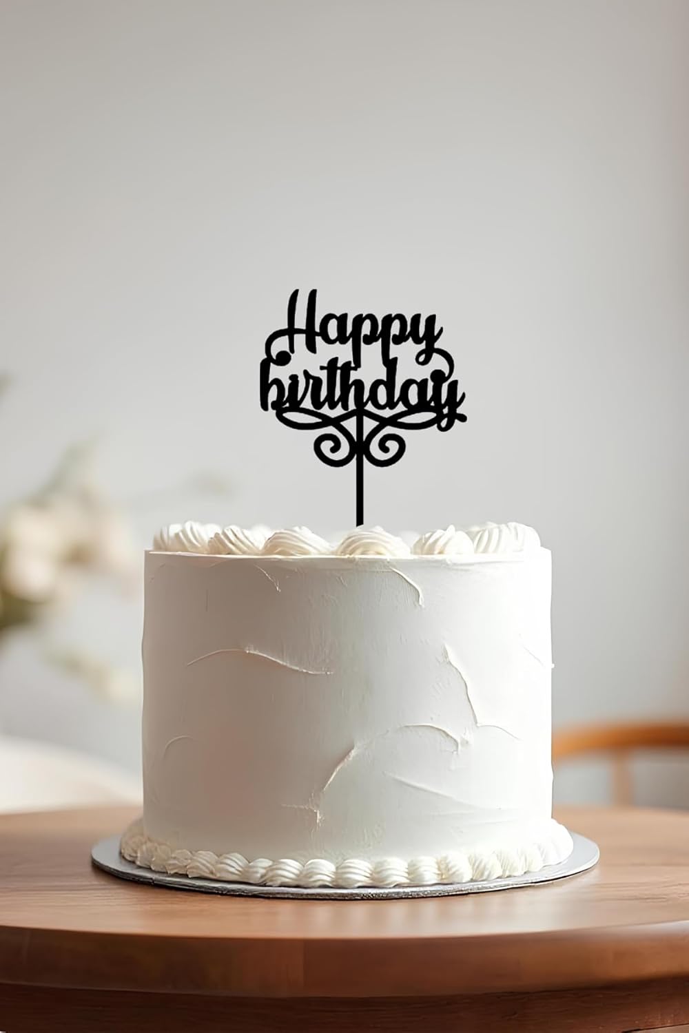 Happy Birthday Doğum Günü Pastası Süsleme, Pasta Süsü, Yeniden Kullanılabilir, OCT2