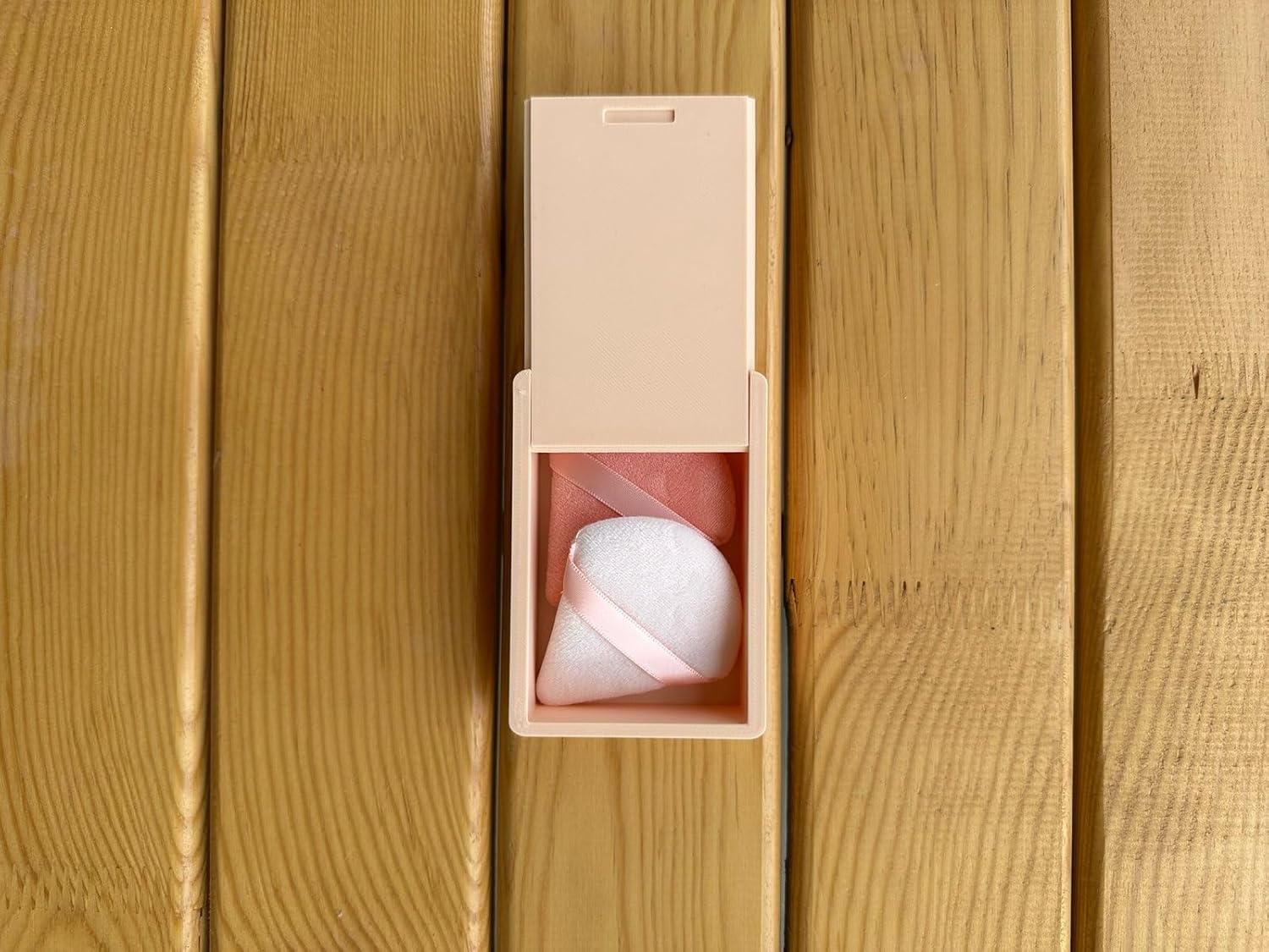 2'li Makyaj Pufu Seti + Seyahat Kutusu (TEN)