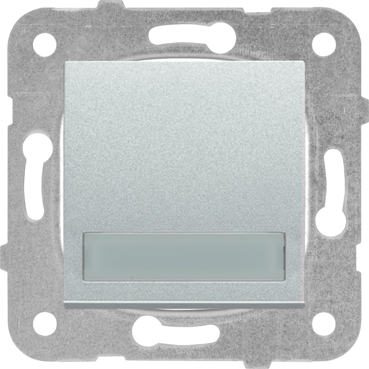 / Gümüş Işıklı Etiketli Zil Mekanizma ve Düğme/Kapak 24V Çabuk Bağlantı Vakumlu Paket