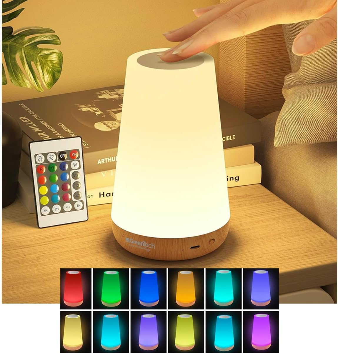 Masaüstü Şarjlı LED Aydınlatma Gece Lambası/GT-CL11