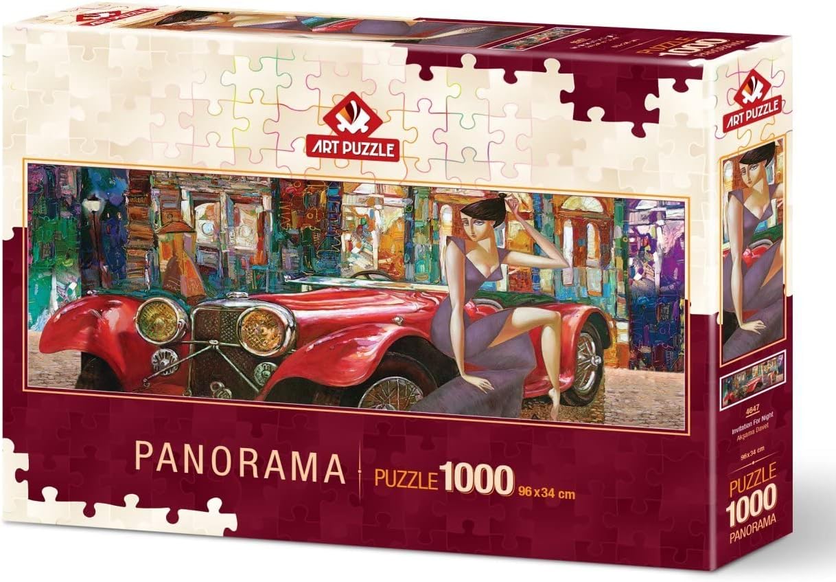1000 Parça Panorama Puzzle : Akşama Davet