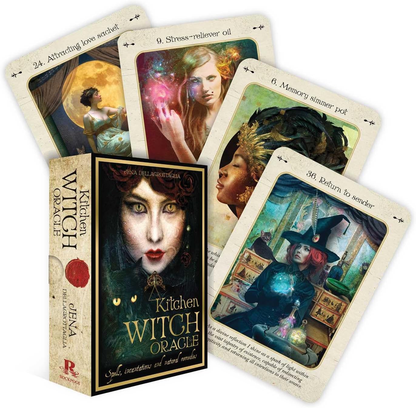 Kitchen Witch Oracle: Spells, Incantations and Natural Remedies