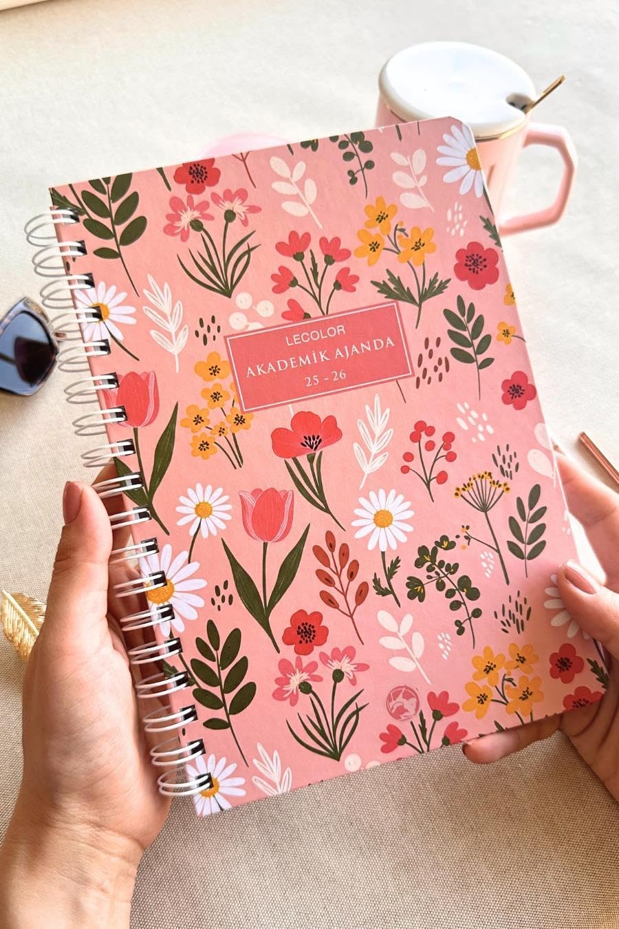 Akademik Ajanda 17x24 cm Spiralli 25/26 Spring