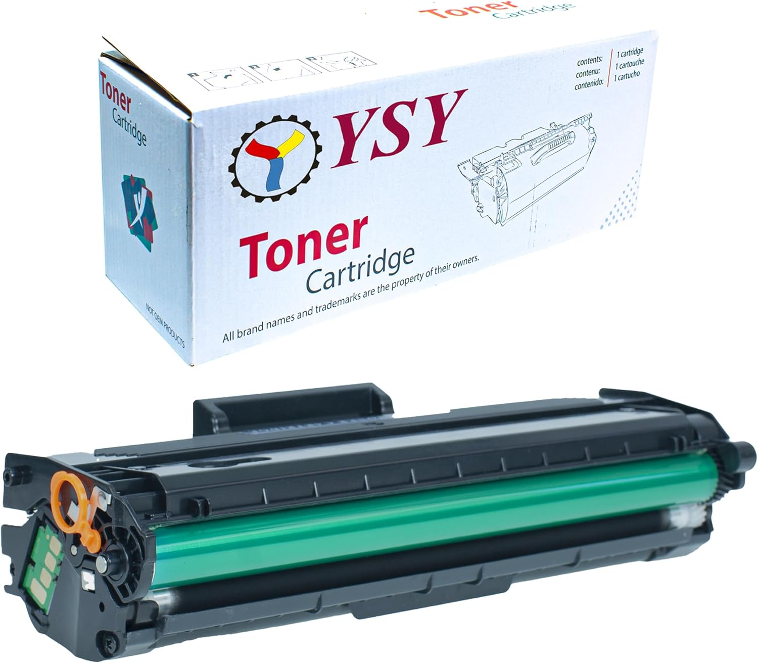 YSY ml2160 ml2165 mlt-d101s SCX3400 SCX3405 1500 Sayfa Verimli NEW FIRMWARE (Güncel Çip) Muadil Toner (Siyah)