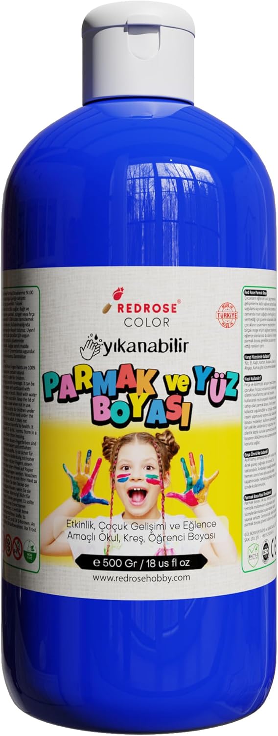 Mavi Parmak Boyası 500gr
