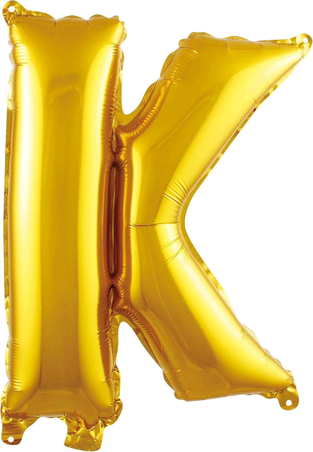 K Harfi 16 İnç Renk Folyo Balon 36 CM (Altın)