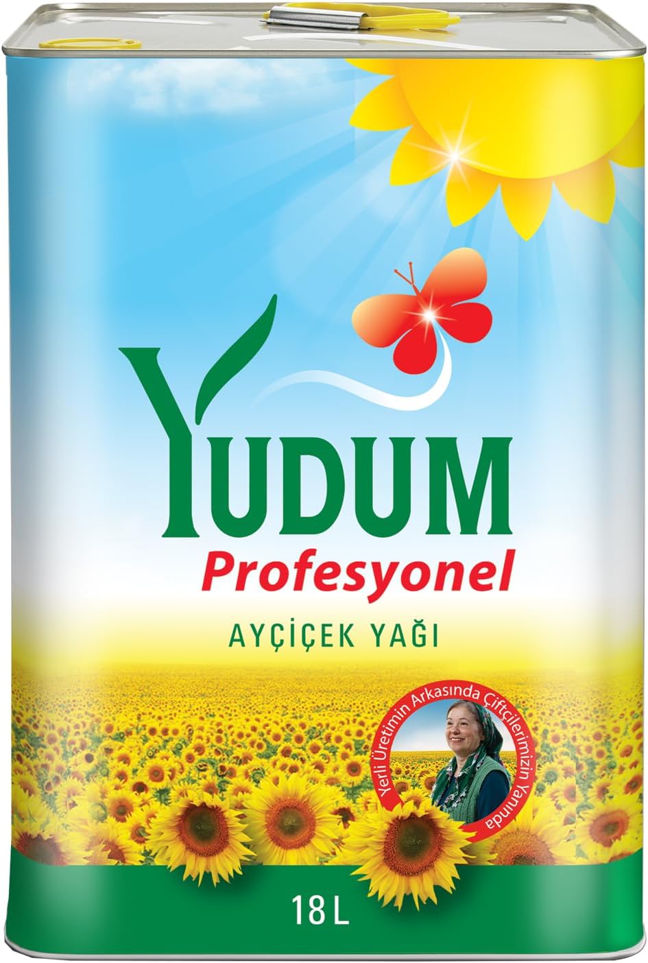 Ayçiçek Yağı Profesyonel 18 lt Teneke