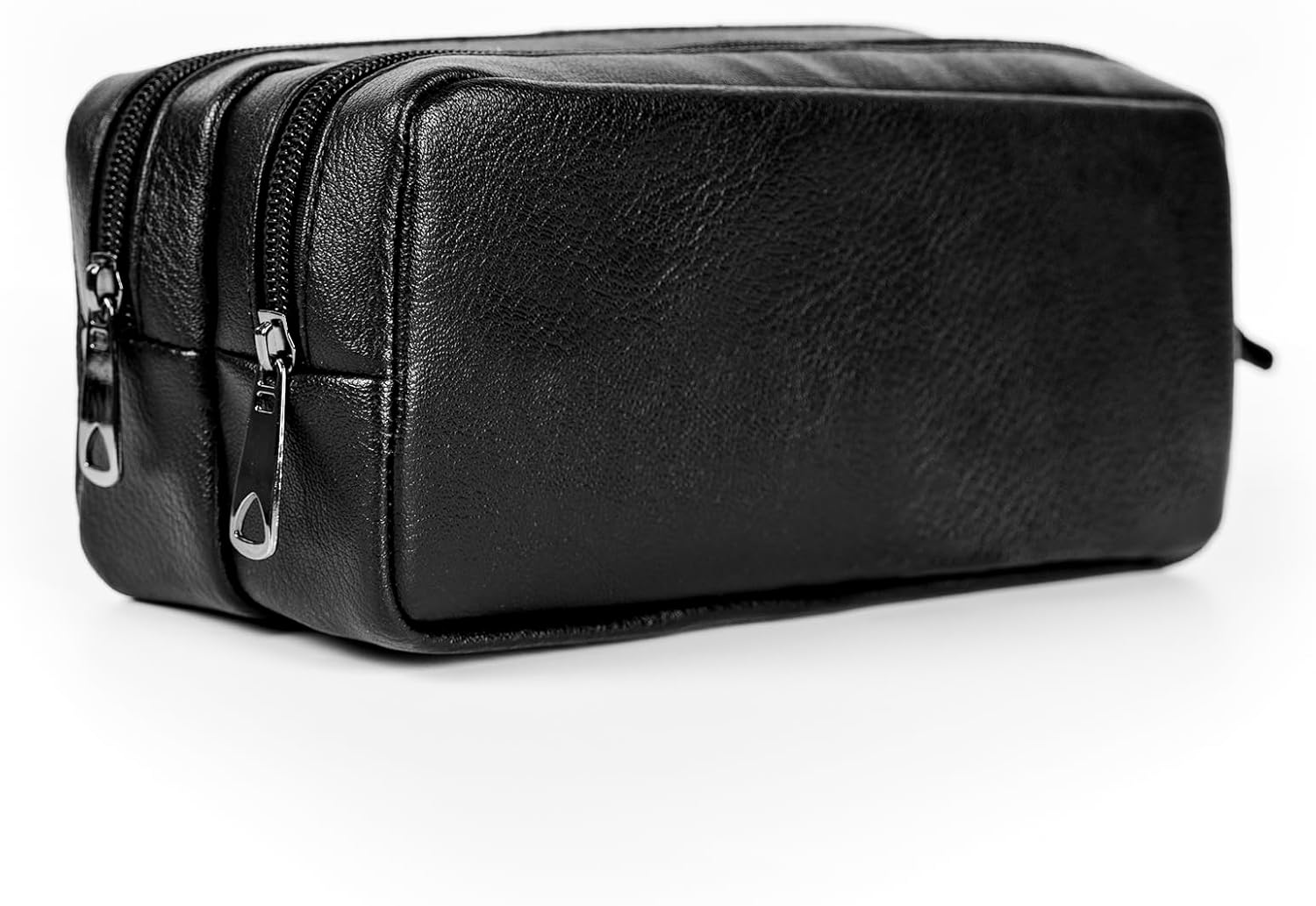 Gözde Proje Deri Çift Gözlü Kalem Kutusu - Makyaj Çantası