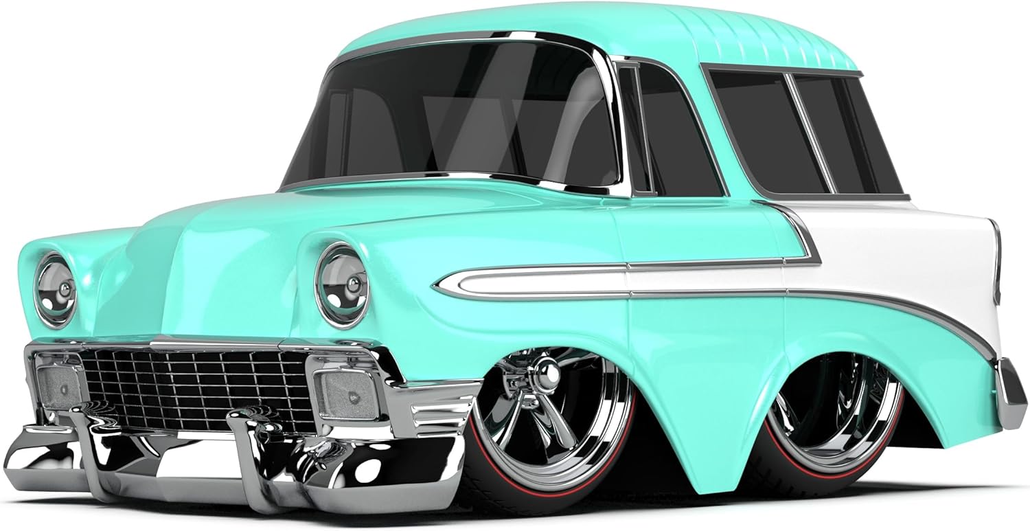 MGA Entertaintment CarTuned S2 1956 Chevy Nomad - Mavi Custom Araba