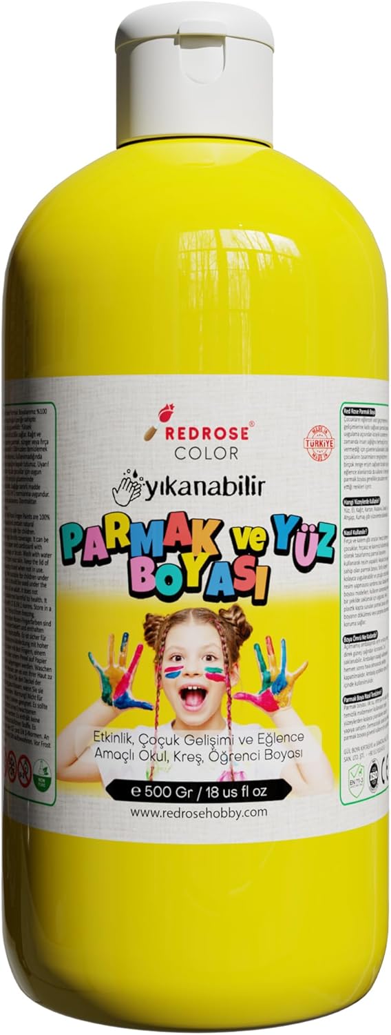 Sarı Parmak Boyası 500gr