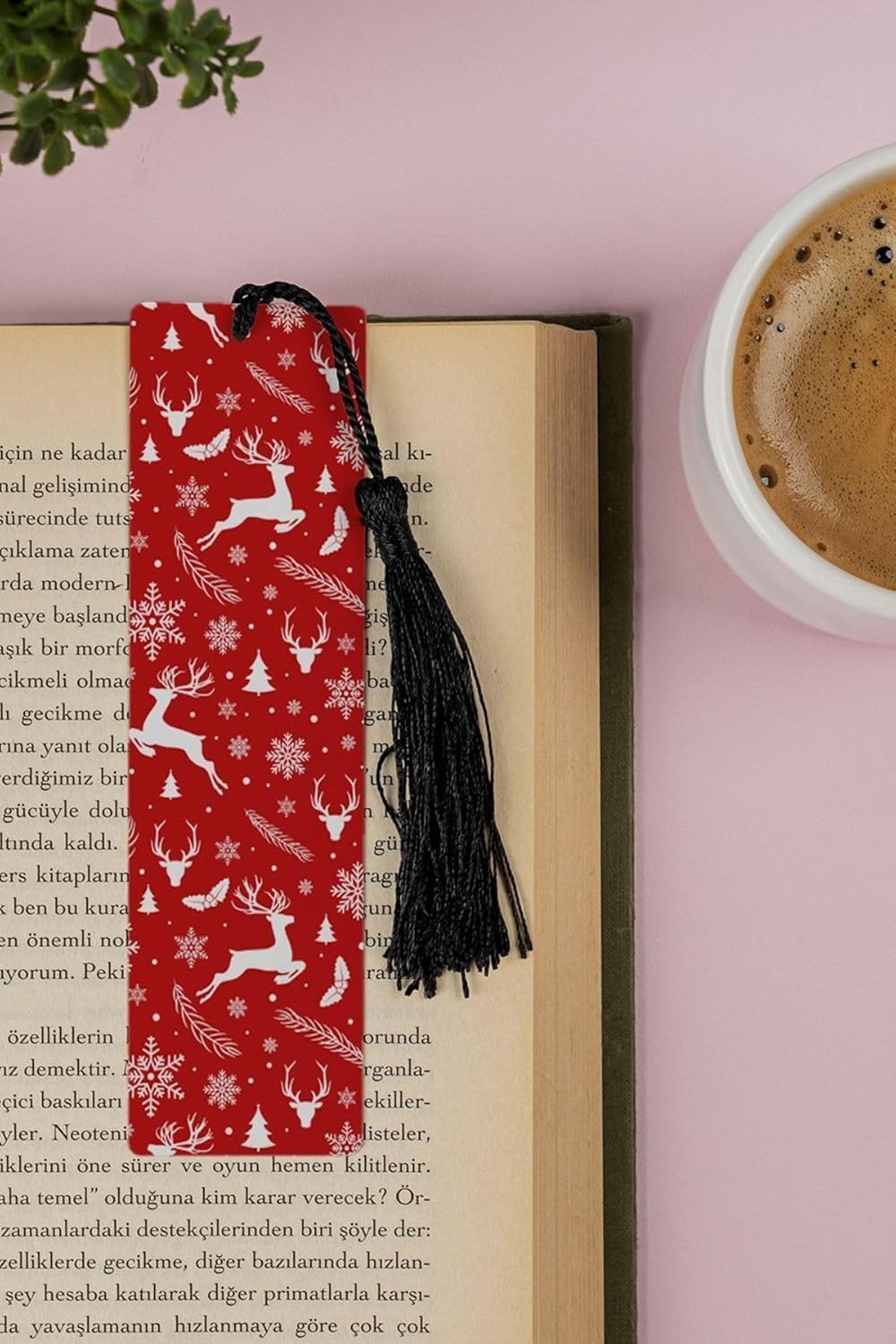 Yılbaşı Temalı Kitap Ayracı