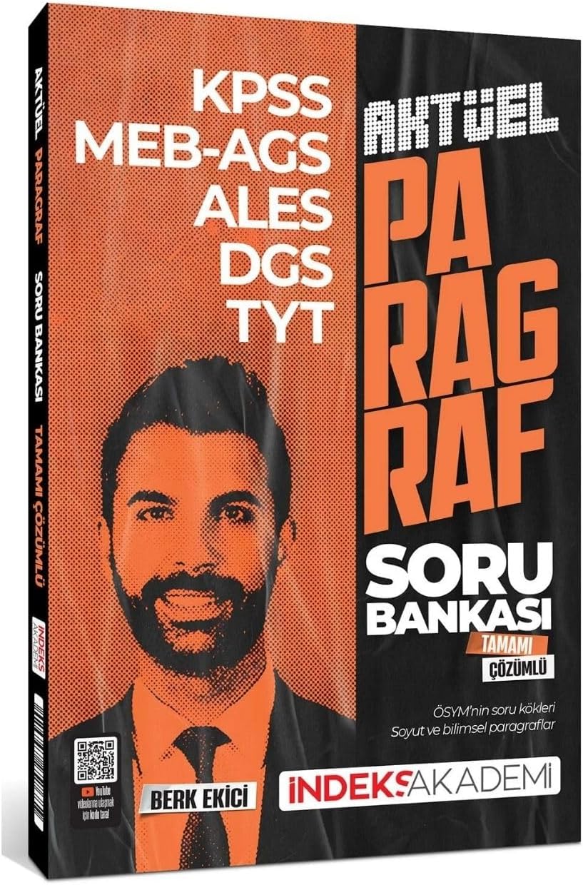 2024 KPSS DGS ALES TYT Aktüel Paragraf Soru Bankası Çözümlü