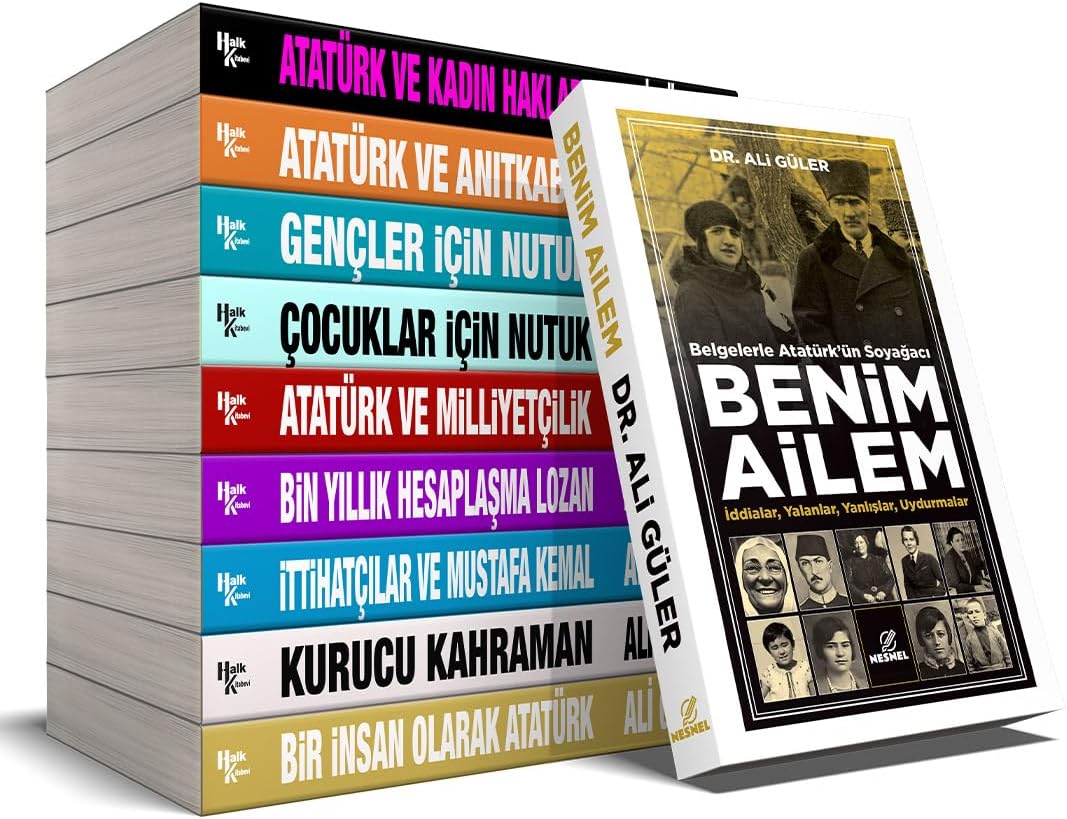 Atatürk Kütüphanesi Kitap Seti 10 Kitap Bir Arada