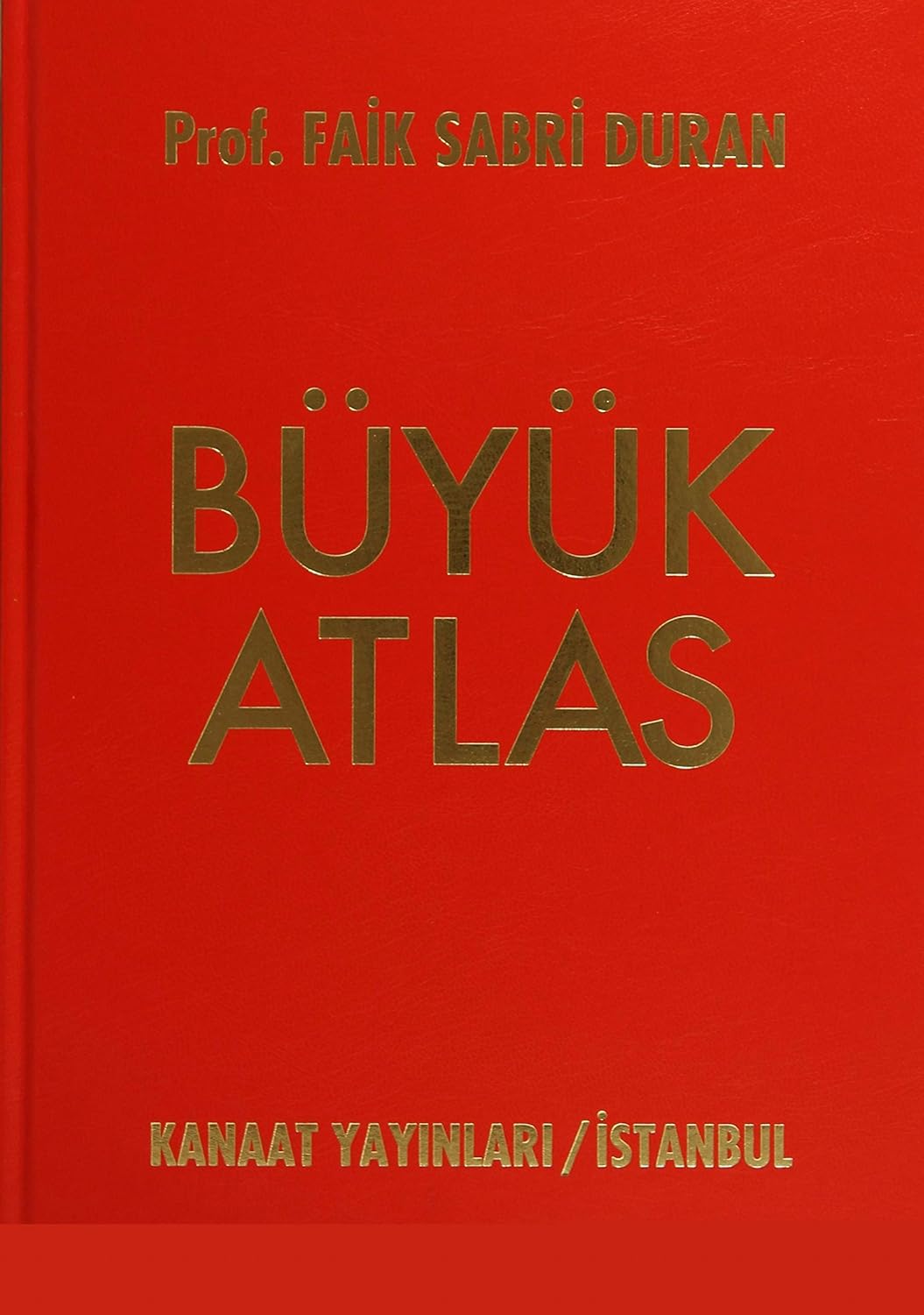 Kanaat Büyük Atlas Ciltli