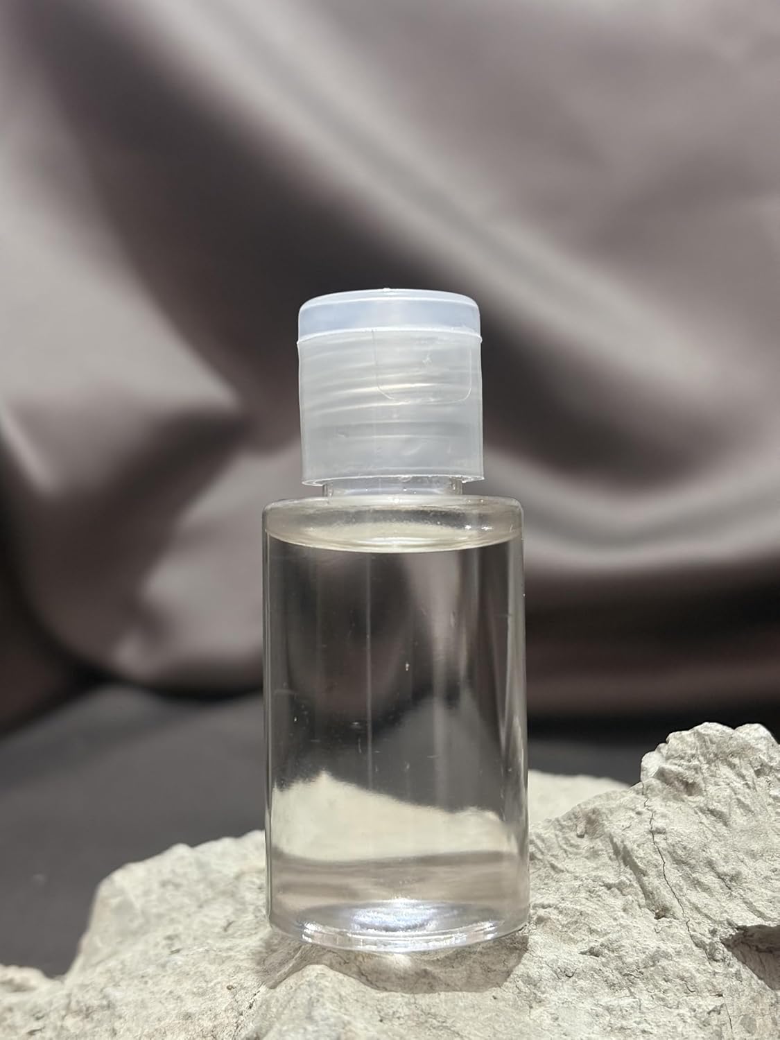 50 Adet 50 ML Boş Plastik Şişe OM62 Şeffaf Kapak