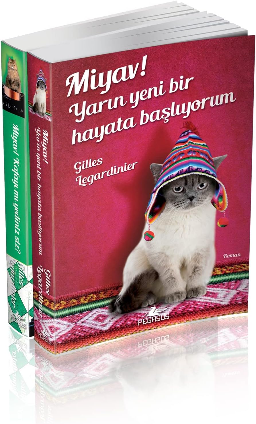Miyav! Yarın Yeni Bir Hayata Başlıyorum + Miyav! Kafayı mı Yediniz Siz? (2 Kitap Takım Set)