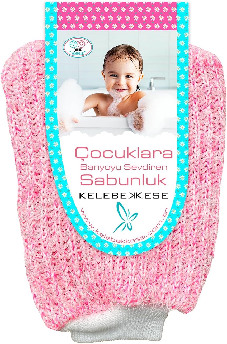 Çocuk Banyo Sabunluk, Bebek Banyo Sabunluk, Çocuk Banyo Lifi, Bebek Banyo Lifi, Çocuk Banyo Süngeri, Bebek Banyo Süngeri, Yumuşak ve Bol Köpüren Çocuk Duş Lifi (Kırmızı)