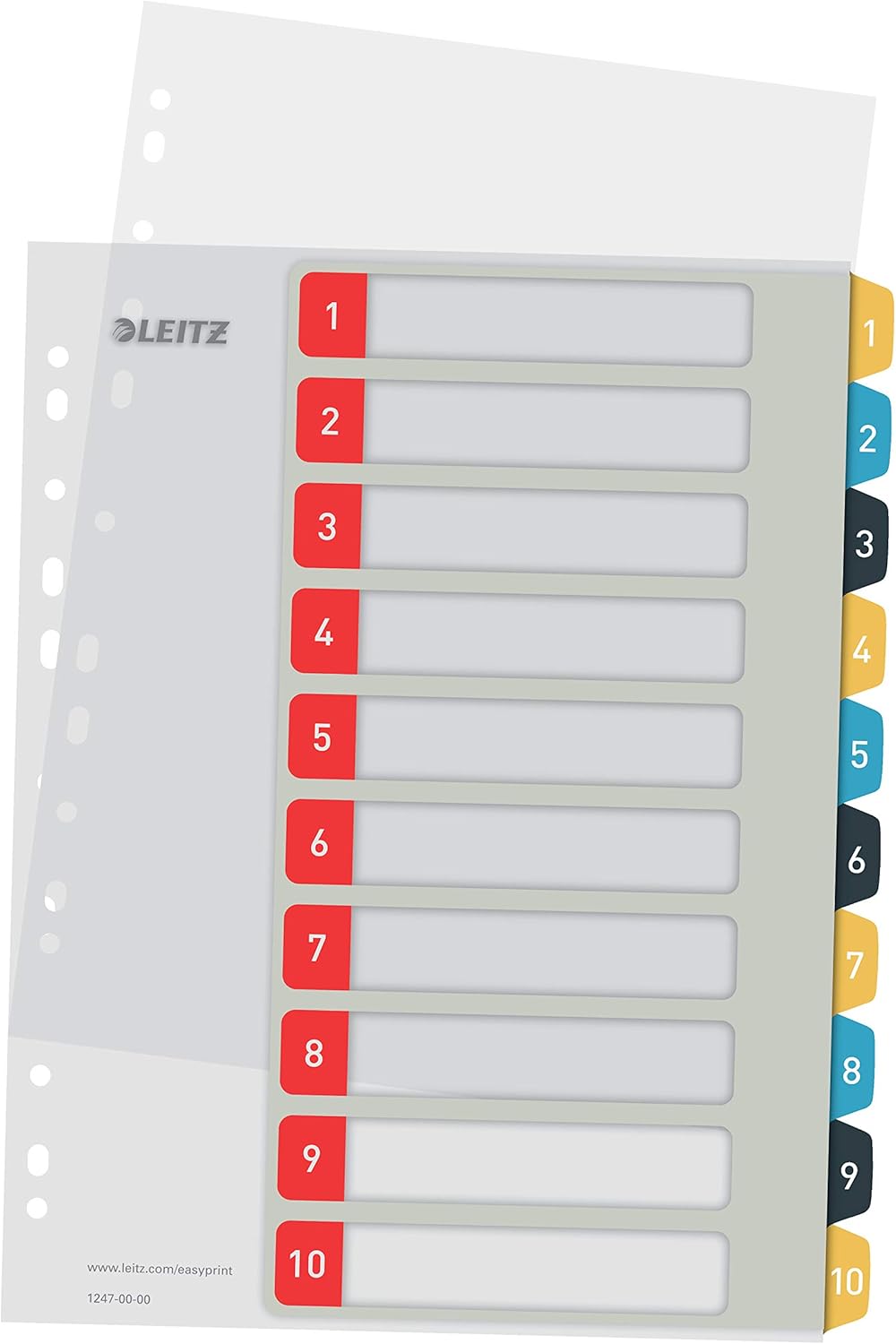Cosy 1-10 Yazdırılabilir Separatör PP