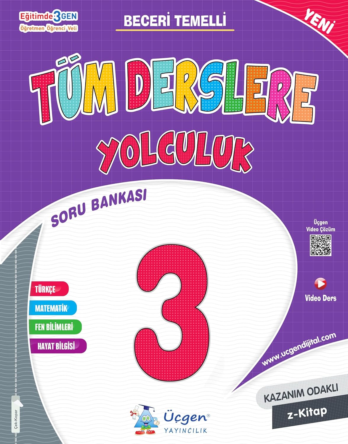 3. Sınıf Tüm Derslere Yolculuk Soru Bankası