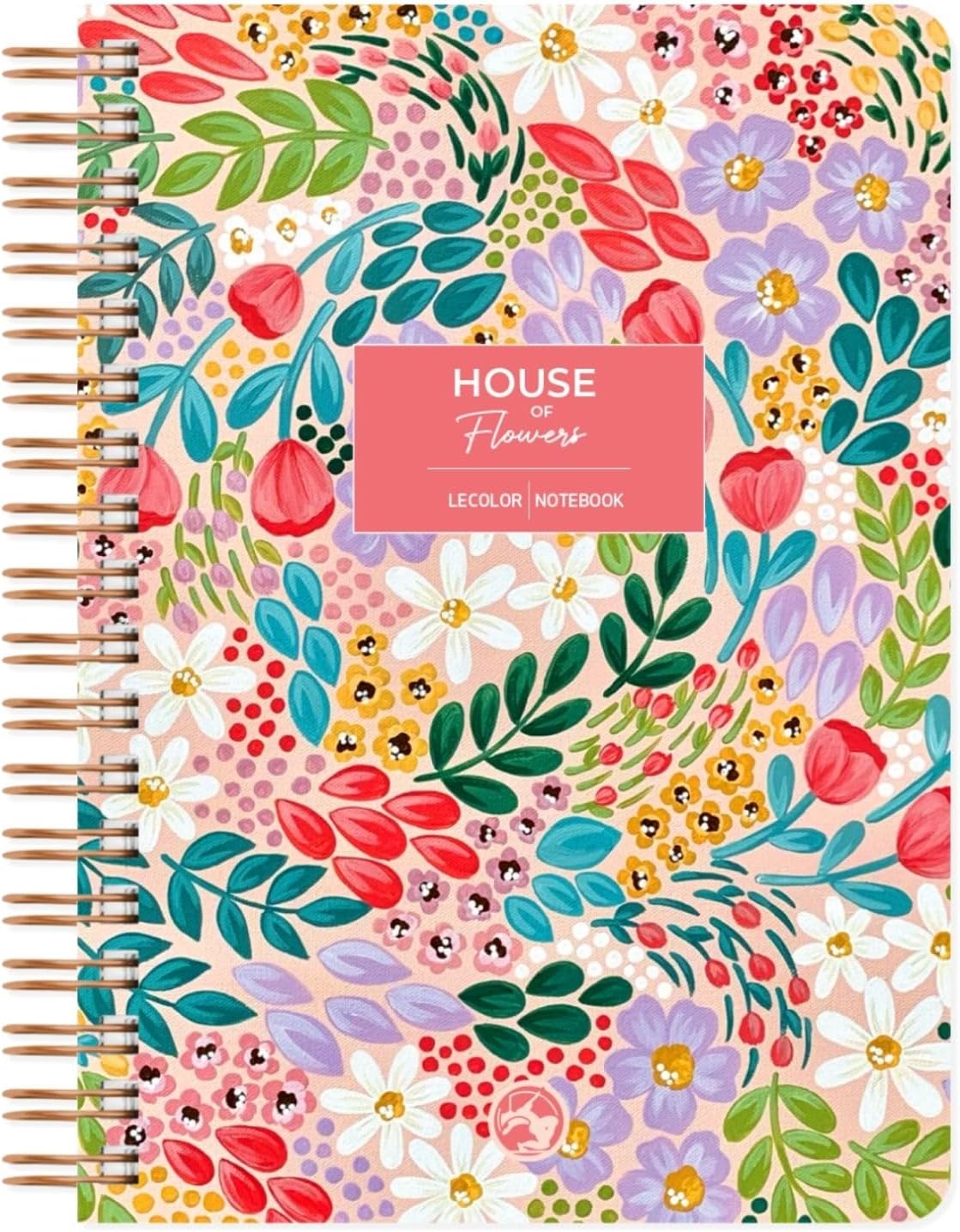 Spiralli Defter Kareli Kırmızı 17x24 cm