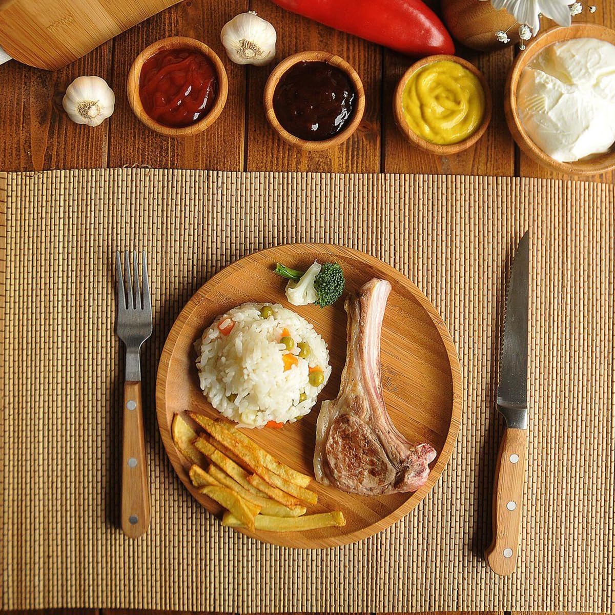 Bambum Penne – Tabak Büyük 28 CM