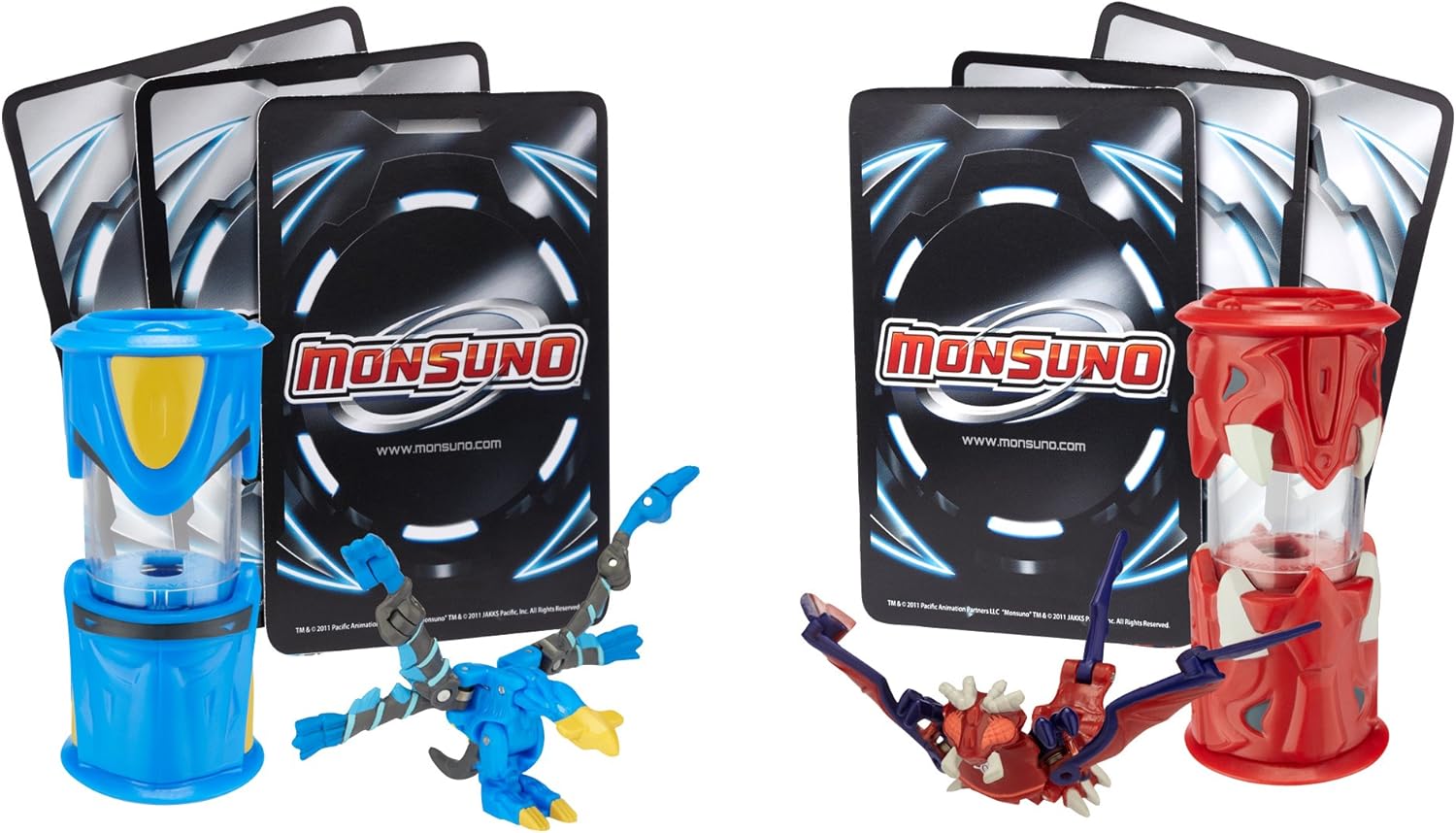 Jakks Monsuno Core Combat Wave 2 Airswitch and Shadowhornet (Pack)