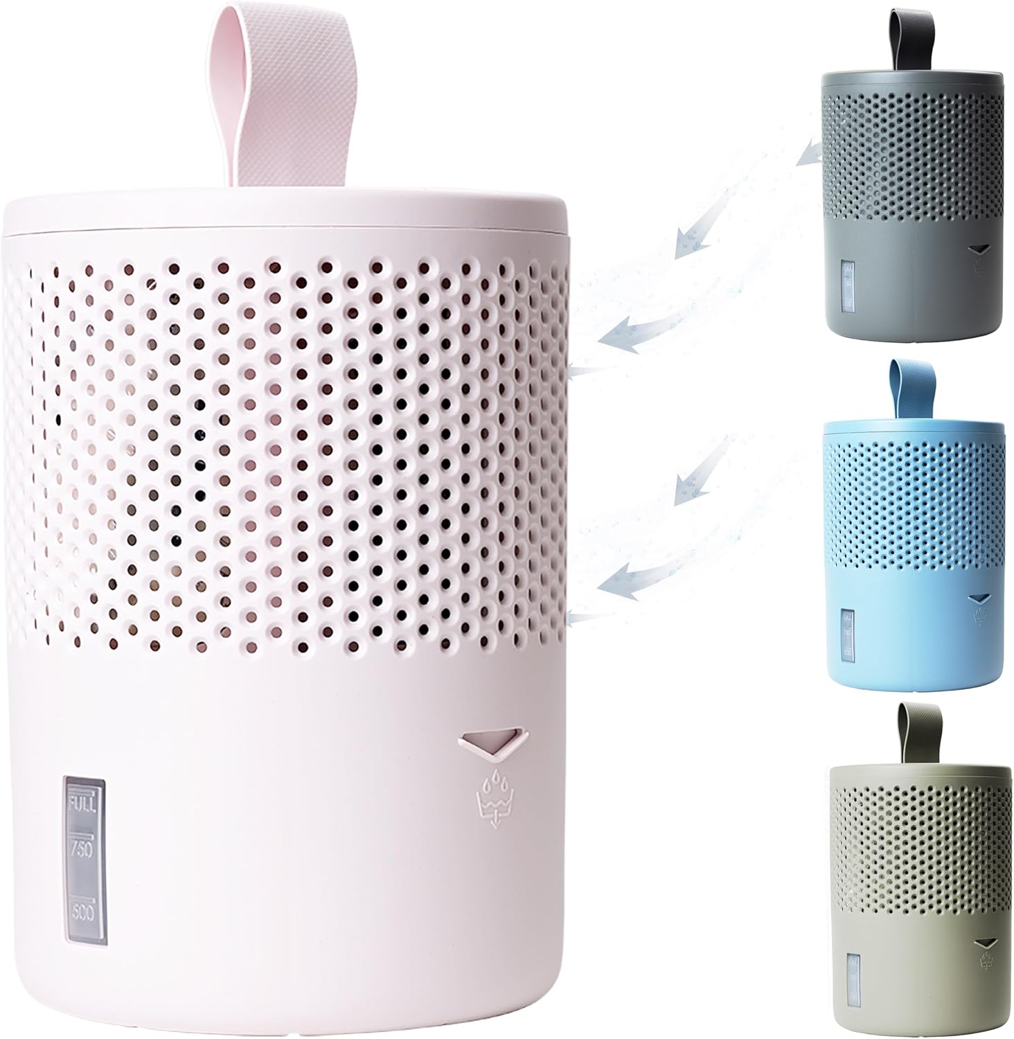 DUO Nem Emici 590g Torba — Yatak Odası için Nem Alma Cihazı, Elektriksiz ve Pil Gerektirmeyen Ev için Nem Alma Cihazları, 90 Güne Kadar Ev İçin Hava Temizleyici Koku Giderici, 15,3 m²