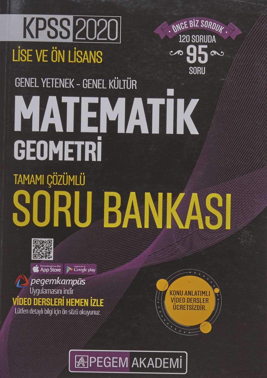 2020 KPSS Lise ve Önlisans Genel Yetenek Genel Kültür Tamamı Çözümlü Soru Bankası Seti