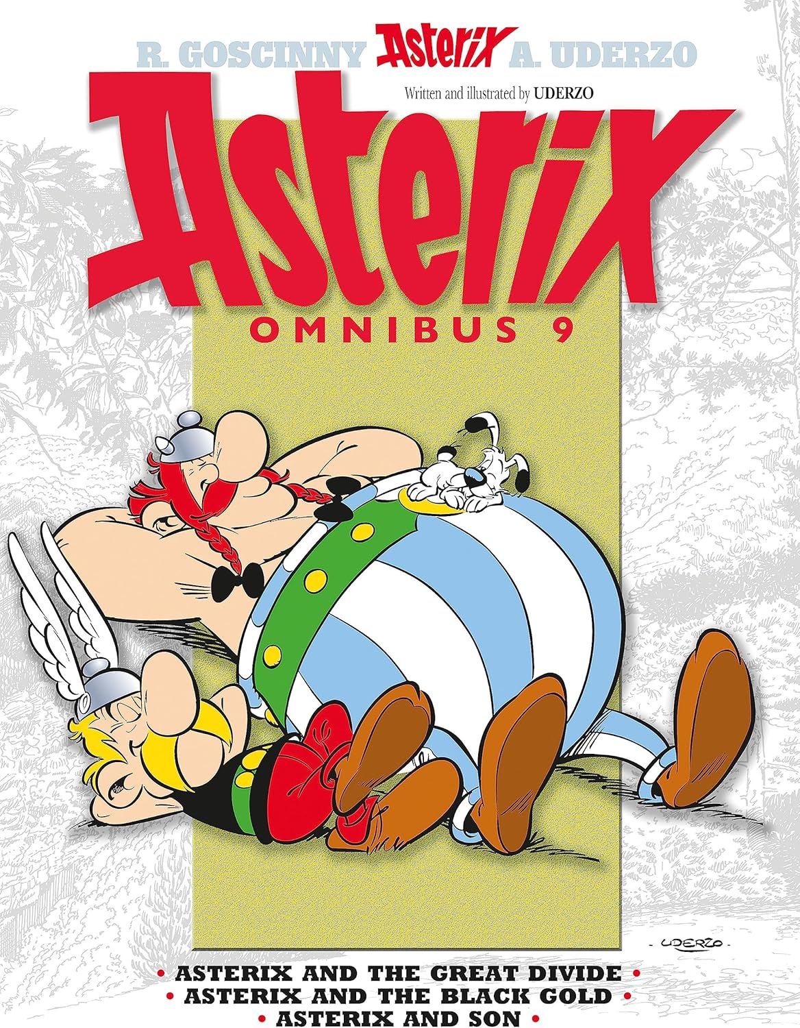 Asterix: Asterix Omnibus 9: Asterix and The Great Divide, Asterix and The Black Gold, Asterix and Son