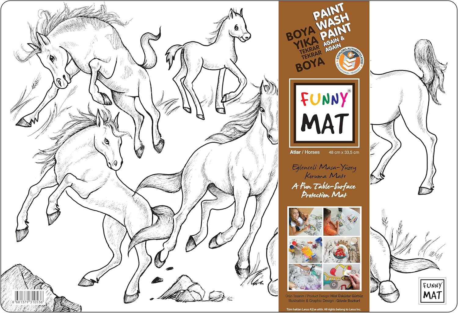 Akademi Çocuk Mat- Atlar - Yeni