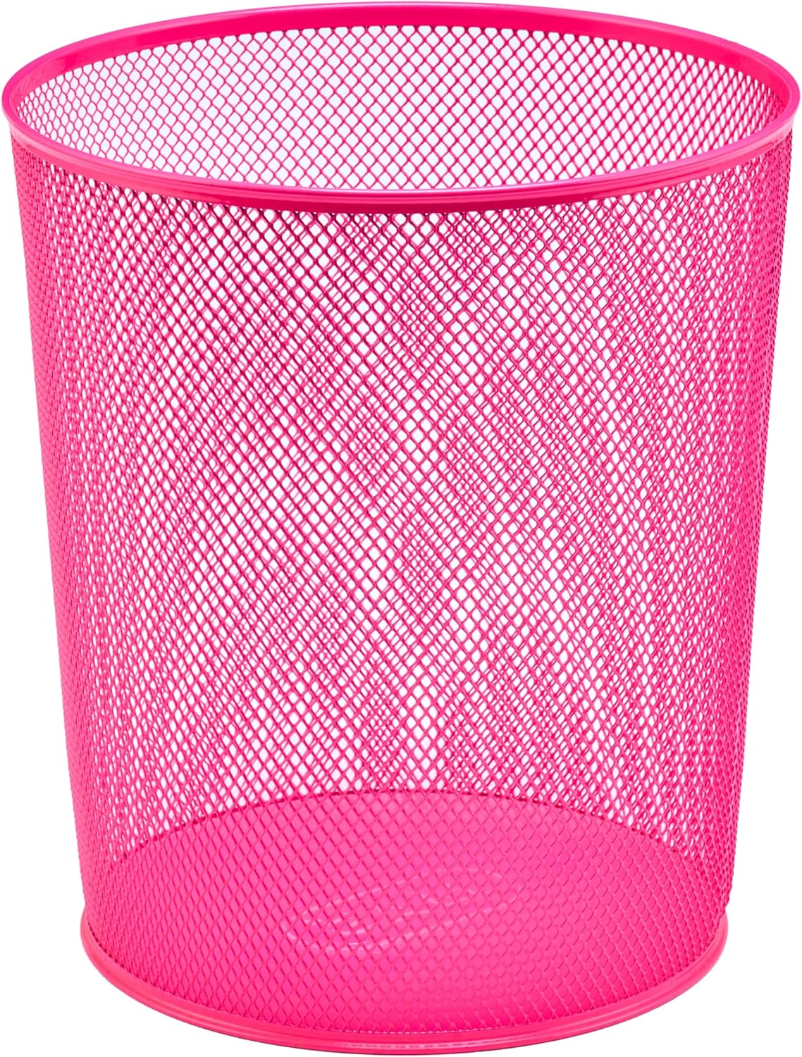 Tam Delikli Çöp Kovası Pembe