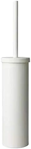 Tuvalet Fırçası, Beyaz (Uzunluk: 48 cm (19") Çap: 9,7 cm (3 ¾"))
