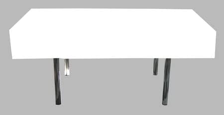 - Düz Beyaz Masa Örtüsü 137 * 183